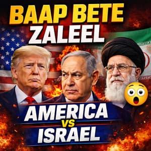Baap Bete Dono Zaleel America Aur Israel