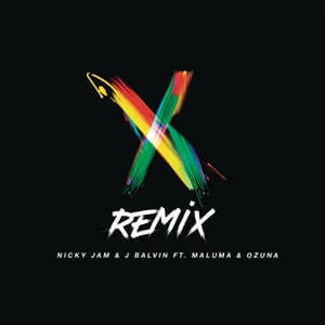 Song - X (feat. Maluma & Ozuna) [Remix]