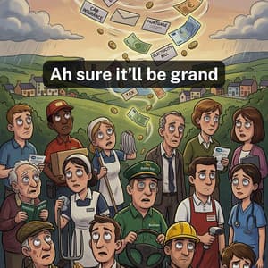 Ah sure it'll be Grand