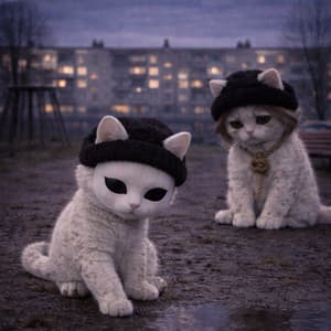 одинокий котёнок