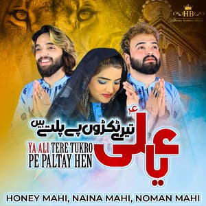 Honey Mahi, Naina Mahi & Noman Mahi - Ya Ali Tere Tukro Pe Paltay Hen