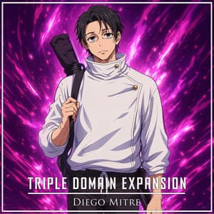 Diego Mitre - Triple Domain Expansion - Yuta vs Ryu vs Uro (from "Jujutsu Kaisen") [Cover]
