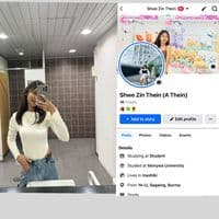 TikTok Account - shwezinthein1