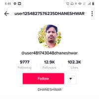 TikTok Account - dhaneswarsada