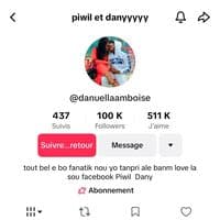 TikTok Account - piwiletdanyyybackup2