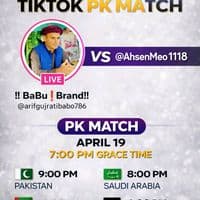 TikTok Account - arifgujratibabo786