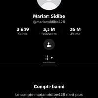 TikTok Account - mariamsidibe045
